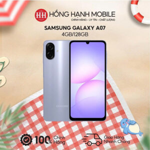 [Review] Điện Thoại Samsung Galaxy A07 4GB/128GB + Kèm Cốc Sạc 15W - Hàng Chính Hãng