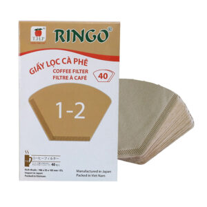 [Review] Giấy Lọc café Ringo 1x2 và 1x4 Nhật