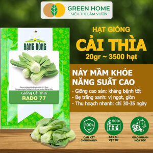[Review] Hạt Giống Rau Greenhome, Ăn Lá, Nhiều Loại, Trồng Chậu, Dễ Trồng, Trồng Quanh Năm, Năng Suất Cao