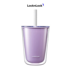 [Review] Ly nhựa 2 lớp Bubble Tea Cold Cup LocknLock HAP529 - Kèm ống hút - Dung tích 720ml