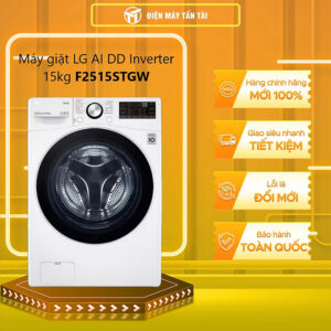 [Review] Máy Giặt LG Inverter 15Kg F2515STGW- Hàng chính hãng- Giao toàn quốc