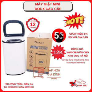 [Review] Máy giặt mini DOUX LUX phiên bản mới nhất bảo hành 1 năm - Hàng nhập khẩu