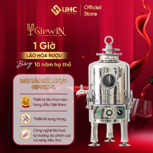 [Review] Máy lão hóa rượu và khử độc rượu GIPWIN 5L - Hàng chính hãng