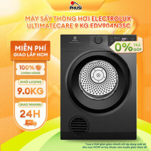[Review] Máy sấy thông hơi Electrolux UltimateCare 9 kg EDV904N3SC - HÀNG CHÍNH HÃNG - CHỈ GIAO HCM