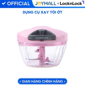 [Review] Máy xay tỏi ớt bằng tay Lock&Lock (Nhiều kích cỡ) - Hàng chính hãng, lực nghiền mạnh với 3 lưỡi dao thép không gỉ