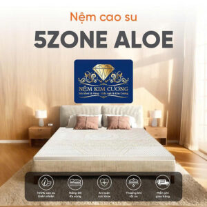 [Review] Nệm Cao Su Kim Cương 5 ZONE ALOE