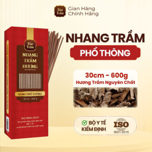 [Review] Nhang Trầm Hương – Hộp Đỏ | Bảo Trầm – Hương Trầm Tự Nhiên, Hương Dịu Nhẹ, Thắp Hằng Ngày