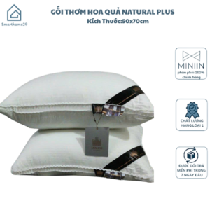[Review] Ruột Gối Cao Cấp Dubai (2 Chiếc) - Gối Thơm Hoa Quả Natural Plus, Chất Liệu Cao Cấp, Mềm Mại - HÀNG CHÍNH HÃNG MINIIN
