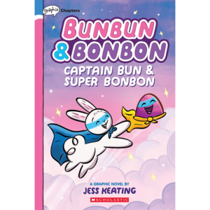 [Review] Sách ngoại văn: Bunbun & Bonbon #3: Captain Bun & Super Bonbon: A Graphix Chapters Book