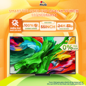 [Review] Smart Tivi LG QNED Evo AI Mini LED 4K 55 Inch 55QNED86ASA/ 65 Inch 65QNED86ASA/ 75 Inch 75QNED86ASA/ 86 Inch 86QNED86ASA - Hàng Chính Hãng - Mới 100%
