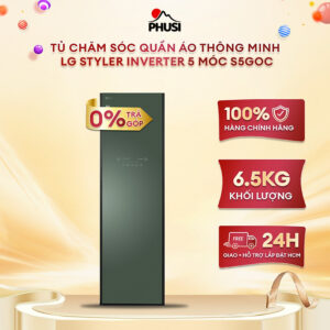 [Review] Tủ chăm sóc quần áo thông minh LG S5GOC - Hàng Chính Hãng - Chỉ Giao HCM