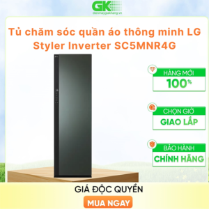 [Review] Tủ chăm sóc quần áo thông minh LG Styler Inverter 5 móc SC5MNR4G - HÀNG CHÍNH HÃNG - CHỈ GIAO HCM