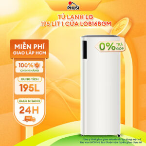[Review] Tủ lạnh LG 195 lít LOB16BGM - Hàng Chính Hãng