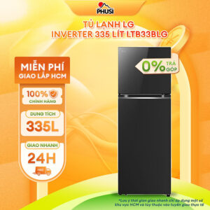 [Review] Tủ lạnh LG Inverter 335 lít LTB33BLG - Hàng Chính Hãng