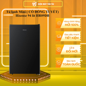 [Review] Tủ lạnh Mini Bar Hisense 94 Lít HR09DB làm lạnh nhanh, tiết kiệm điện, bảo hành 24 tháng - HÀNG CHÍNH HÃNG