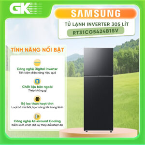 [Review] Tủ lạnh Samsung Inverter 305 lít RT31CG5424B1SV - Hàng chính hãng