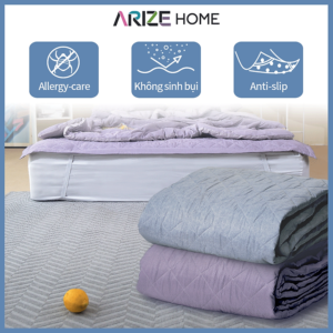 [Review] Tấm Bảo Vệ Nệm Arize Vải Microfiber Eva Blue/Clara 1.1mx2.1m, 1.6mx2.1m, 1.8x2.1m