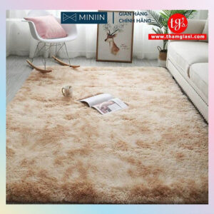 [Review] Thảm Lông Trải Sàn 1m2 x 1m6, 1m6 x 2m, 1m6 x 2m3 Sang Trọng, Hiện Đại Cho Phòng Khách, Ngủ, Chụp Hình và Các Sự Kiện- Chính HÃNG MINIIN