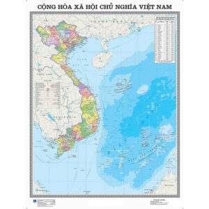 [Review] Tranh hành chính Việt Nam 34 tỉnh thành - Ép bóng đẹp
